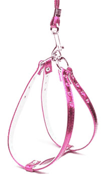 Metallic Step-In Harness Pink MTL 20